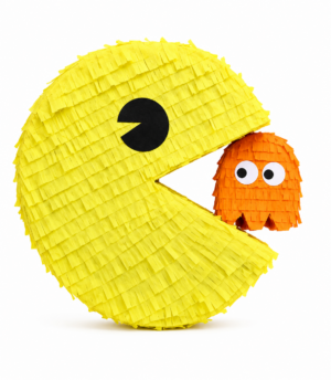 mini piñata de pac man